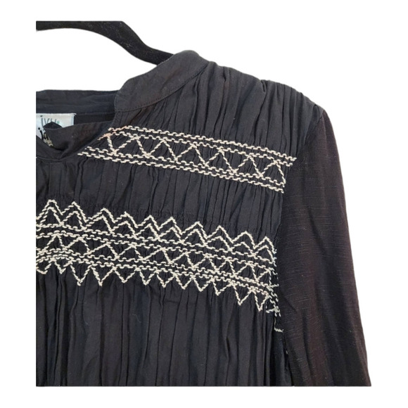 Ivy Jane Embroidered Babydoll Top size small - Picture 2 of 6